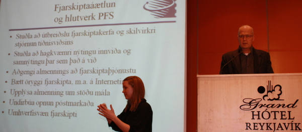 Fjarskiptaáætlun 2011 til 2022 var kynnt á fundi í dag. Fjarskiptaáætlun 2011 til 2022 var kynnt á fundi í dag.