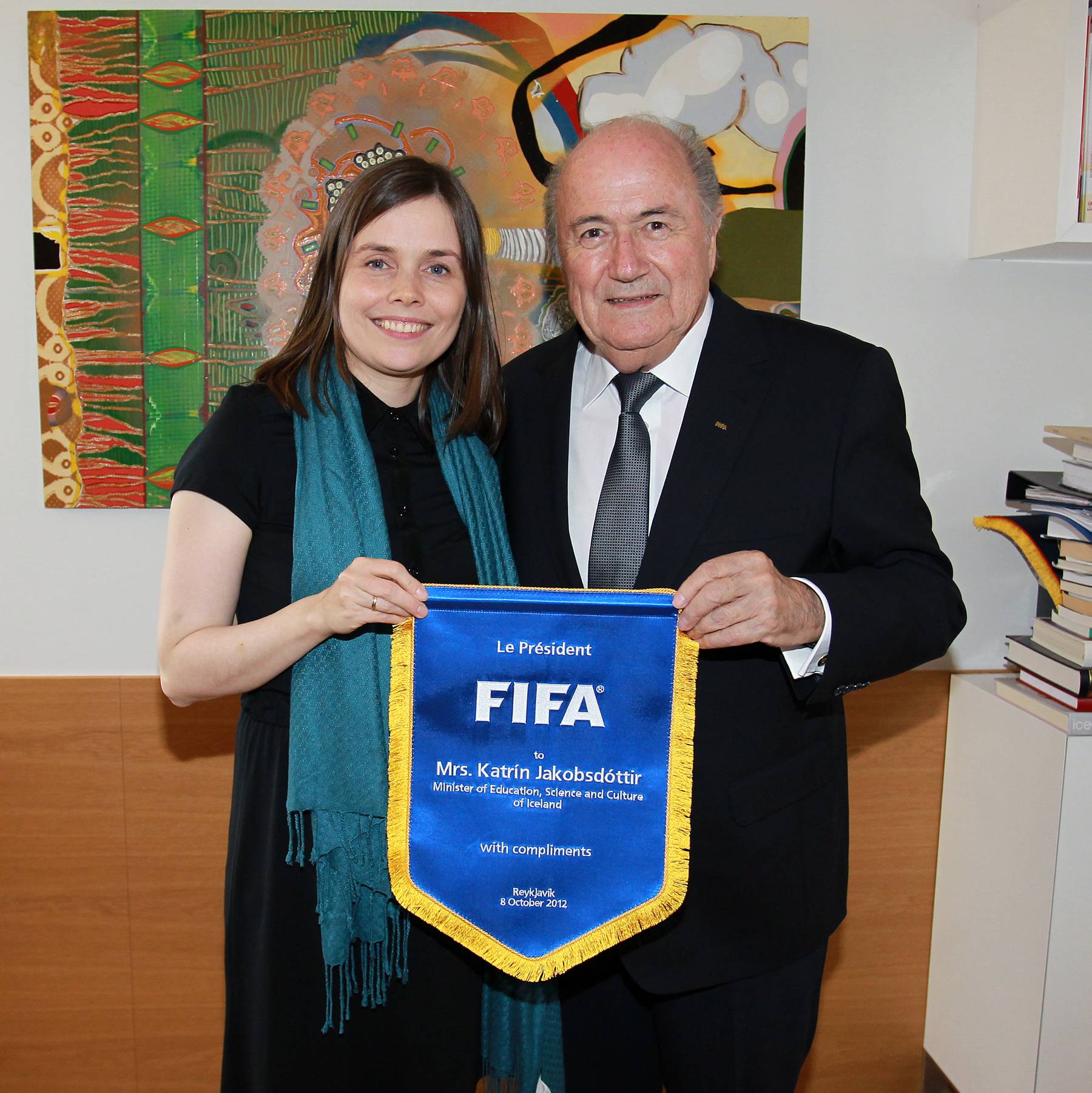 Forseti FIFA á Íslandi